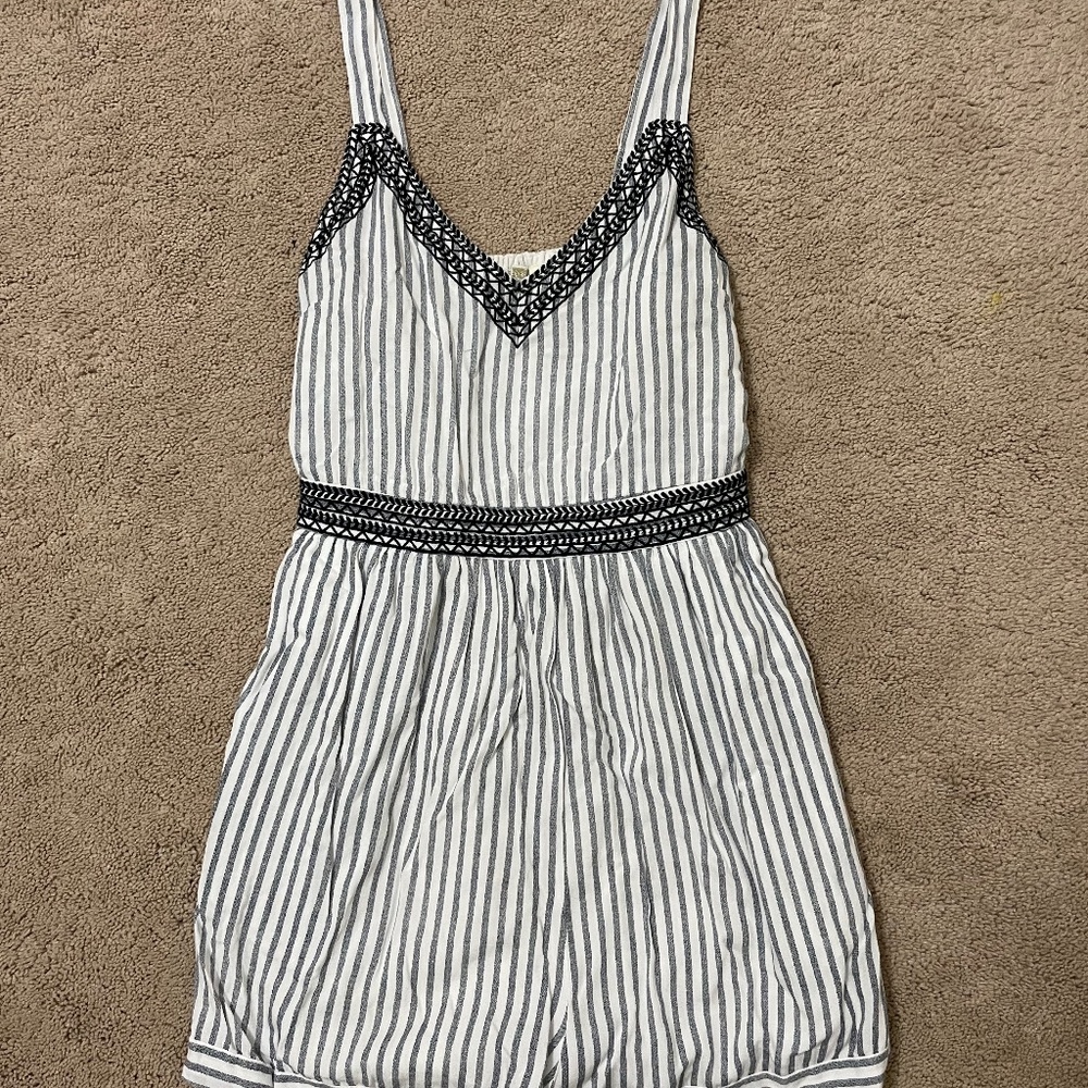 Striped Romper
